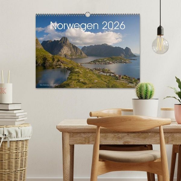 Produktbild: Norwegen (Wandkalender 2026 DIN A3 quer), CALVENDO Monatskalender