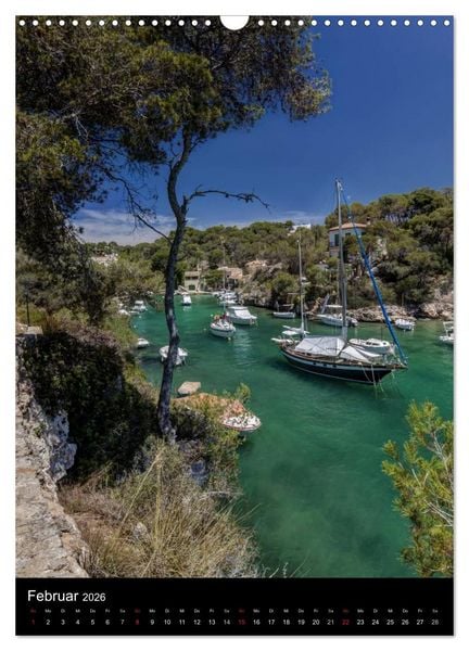 Produktbild: Mallorca - Sehnsucht nach der Insel (Wandkalender 2026 DIN A3 hoch), CALVENDO Monatskalender