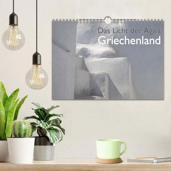 Produktbild: Griechenland - Das Licht der &Auml;g&auml;is (Wandkalender 2026 DIN A4 quer), CALVENDO Monatskalender