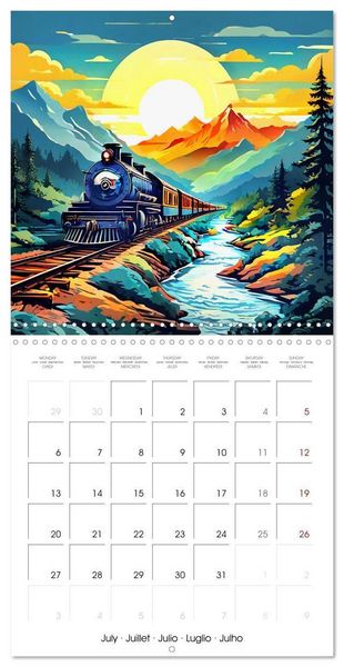 Produktbild: WORLD TRAVEL SCENIC DESTINATIONS (Wall Calendar 2026 12 &times; 12 Inch) CALVENDO 12 Month Wall Calendar
