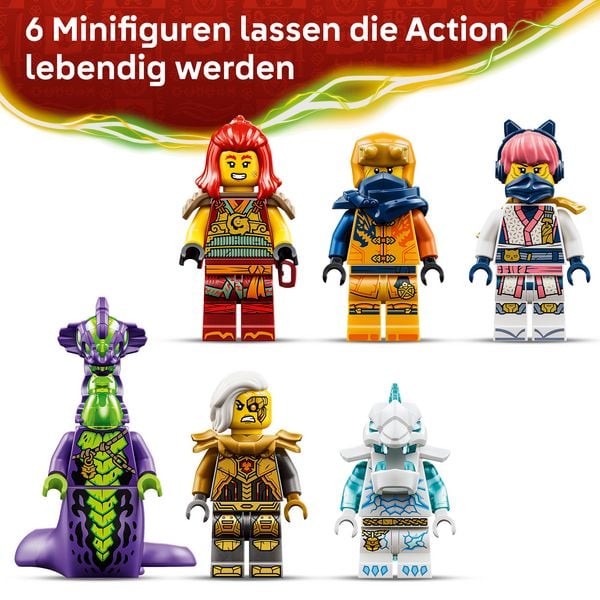 Produktbild: LEGO NINJAGO 71868 Wyldfyres Drachenmech, Actionfigur, Bauspielzeug f&uuml;r Kinder