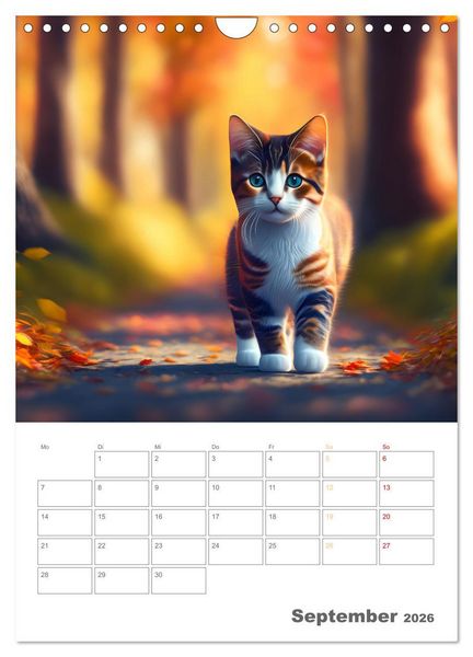 Produktbild: Liebenswerte Hunde und Katzen (Wandkalender 2026 DIN A4 hoch), CALVENDO Monatskalender