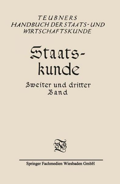 Produktbild: Staatskunde