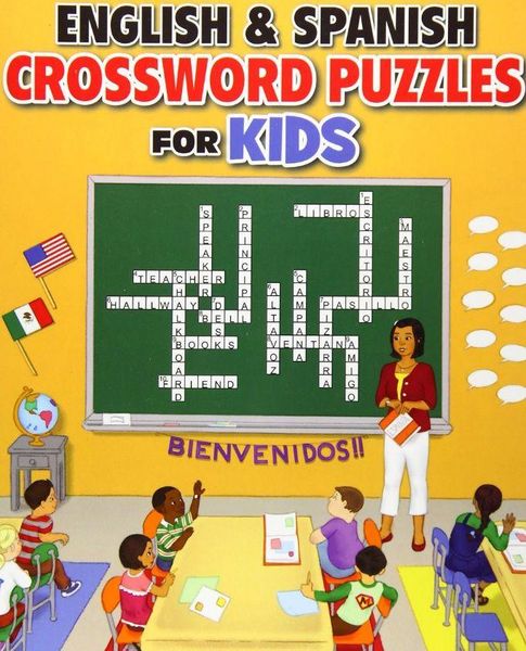 Produktbild: English and Spanish Crossword Puzzles for Kids
