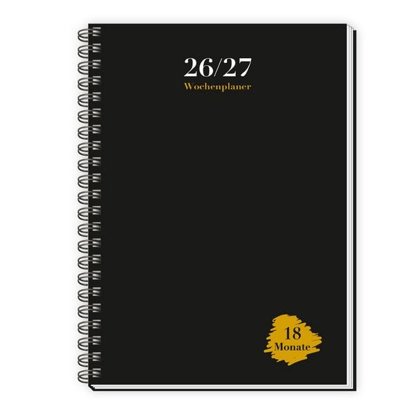 Produktbild: Wochenplaner A5 2027-18 Monate