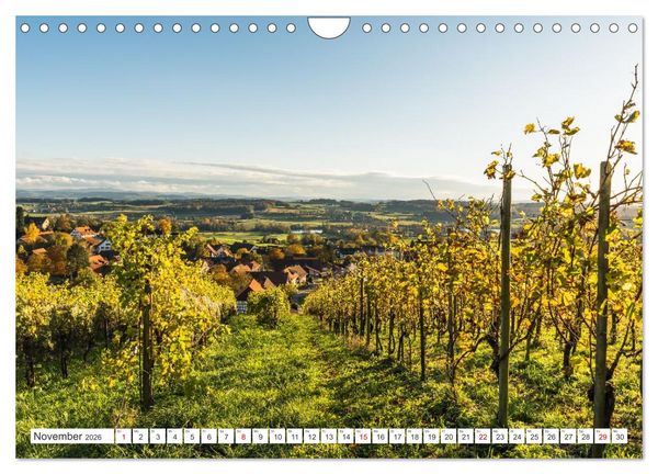 Produktbild: Kanton Thurgau (Wandkalender 2026 DIN A4 quer), CALVENDO Monatskalender