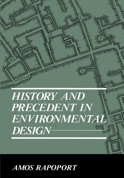 Produktbild: History and Precedent in Environmental Design