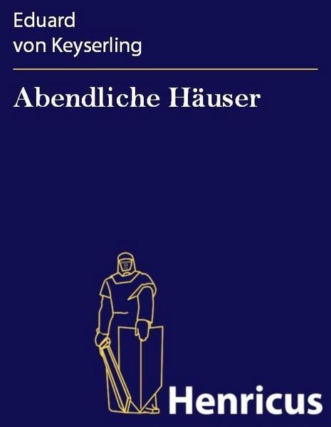Produktbild: Abendliche H&auml;user