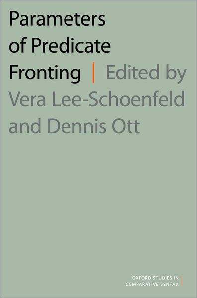 Produktbild: Parameters of Predicate Fronting