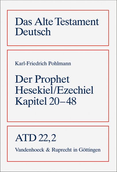 Produktbild: Das Buch des Propheten Hesekiel/Ezechiel Kapitel 20-48