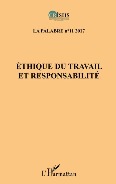Produktbild: Ethique du travail et responsabilit&eacute;