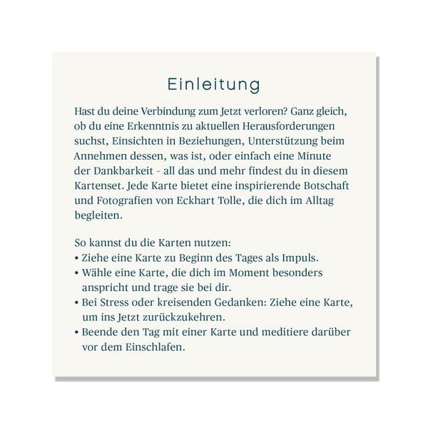 Produktbild: Die Jetzt-Box