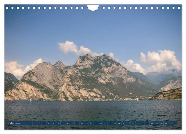 Produktbild: Gardasee. Lago di Garda (Wandkalender 2026 DIN A4 quer), CALVENDO Monatskalender