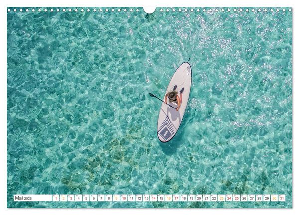 Produktbild: Stand-Up-Paddling SUP (Wandkalender 2026 DIN A3 quer), CALVENDO Monatskalender