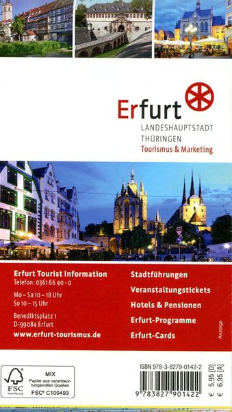 Falk Cityplan Erfurt 1:20.000