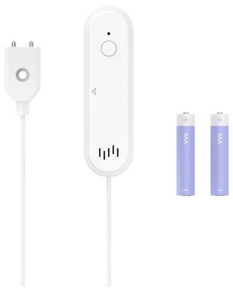 Produktbild: Hama Smarter Wassermelder, Zigbee, 80dB, mit Ton und Push-Benachrichtigung Wassermelder