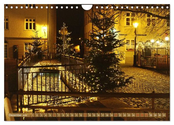 Produktbild: Augsburg - Stadt des Wassers zwischen Lech und Wertach (Wandkalender 2026 DIN A4 quer), CALVENDO Monatskalender