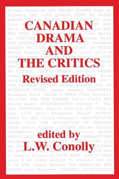Produktbild: Canadian Drama and the Critics