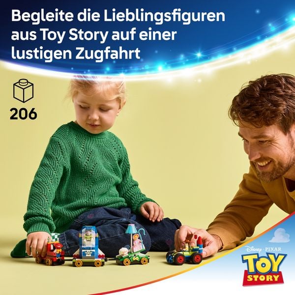 Produktbild: LEGO ǀ Disney and Pixar 43264 Partyzug und das Auto RC aus Toy Story