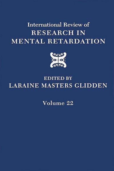 Produktbild: International Review of Research in Mental Retardation