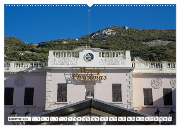 Produktbild: Gibraltar - Gro&szlig;britannien am Mittelmeer (hochwertiger Premium Wandkalender 2026 DIN A2 quer), Kunstdruck in Hochglanz