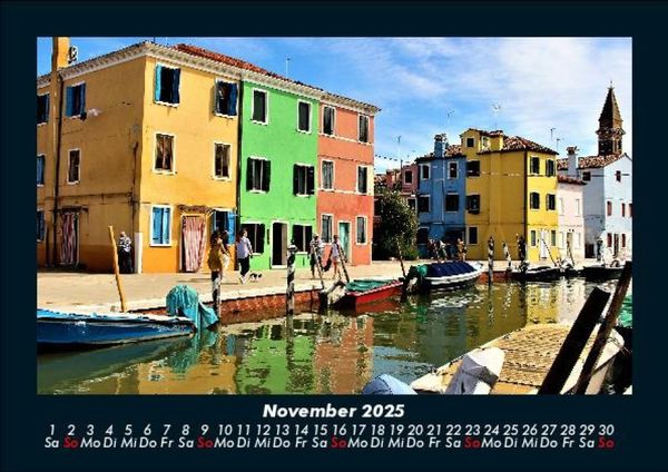 Produktbild: Venedig 2025 Fotokalender DIN A5