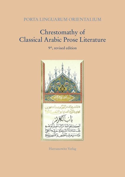 Produktbild: Chrestomathy of Classical Arabic Prose Literature