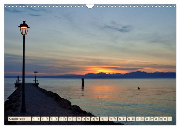 Produktbild: Impressionen vom Gardasee (Wandkalender 2026 DIN A3 quer), CALVENDO Monatskalender