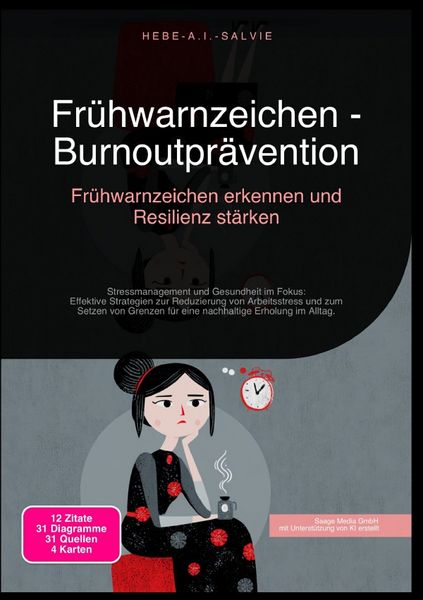 Produktbild: Fr&uuml;hwarnzeichen - Burnoutpr&auml;vention: Fr&uuml;hwarnzeichen erkennen und Resilienz st&auml;rken