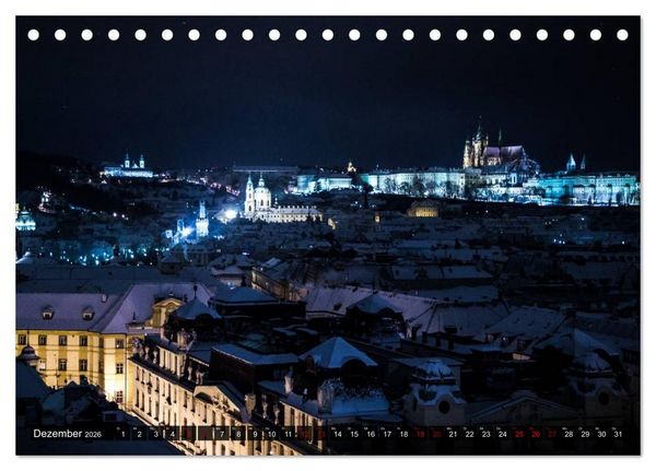 Produktbild: METROPOLEN - die sch&ouml;nsten Weltst&auml;dte bei Nacht (Tischkalender 2026 DIN A5 quer), CALVENDO Monatskalender