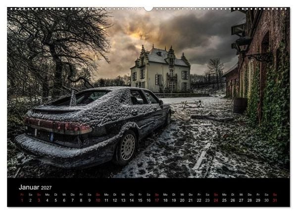 Produktbild: Lost Places - Auch der Verfall hat seinen Charme (hochwertiger Premium Wandkalender 2027 DIN A2 quer), Kunstdruck in Hochglanz