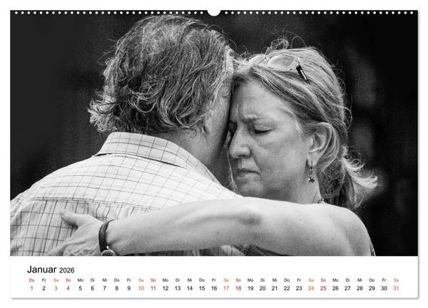 Produktbild: Tango Argentino - Paare beim Tanz auf &ouml;ffentlichen Pl&auml;tzen (Wandkalender 2026 DIN A2 quer), CALVENDO Monatskalender