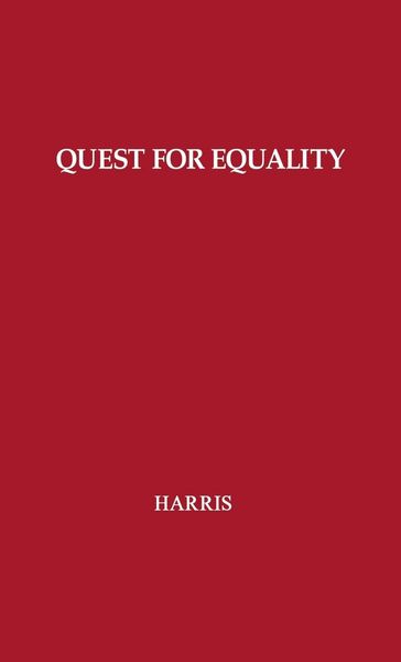 Produktbild: The Quest for Equality