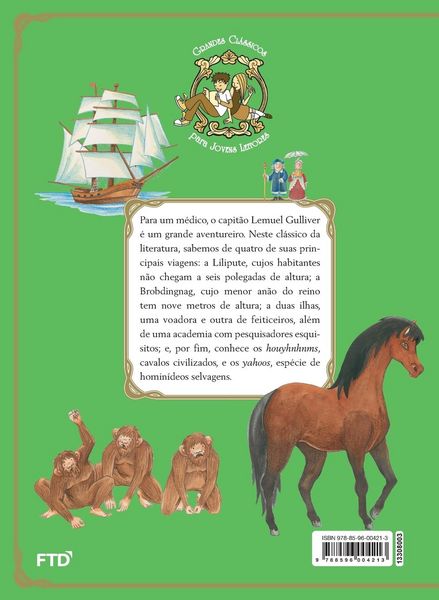 Produktbild: Viagens de Gulliver
