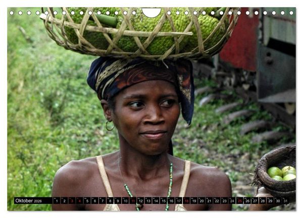 Produktbild: Mit der Eisenbahn durch Madagaskar (Wandkalender 2026 DIN A4 quer), CALVENDO Monatskalender