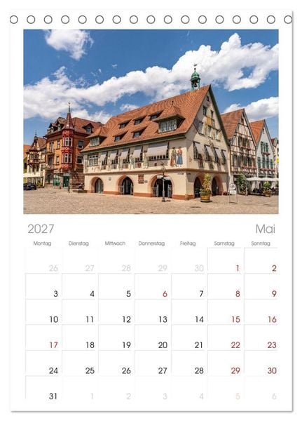 Produktbild: Tischplaner 2027 - Schwarzwald - Ferienregion Kinzigtal (A5 Tischkalender zum Aufstellen) CALVENDO