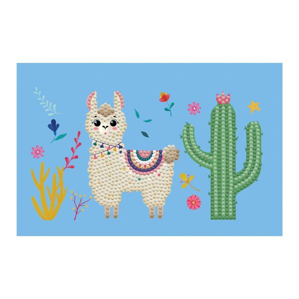 Produktbild: DOTZIES BY DIAMOND DOTZ - Diamond Painting Etui Llama