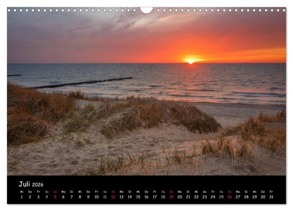 Produktbild: Ostseeregion Dar&szlig;-Zingst (Wandkalender 2026 DIN A3 quer), CALVENDO Monatskalender