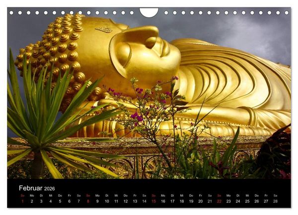Produktbild: Tropenparadies Thailand 2026 (Wandkalender 2026 DIN A4 quer), CALVENDO Monatskalender