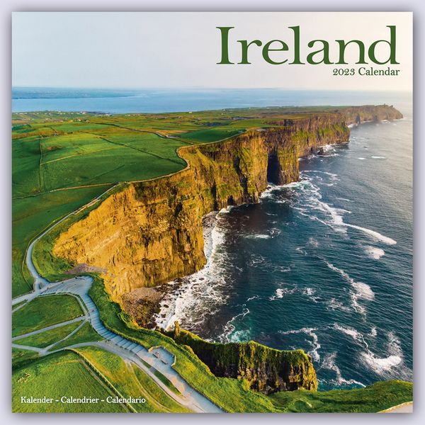 Ireland – Irland 2023 – 16-Monatskalender