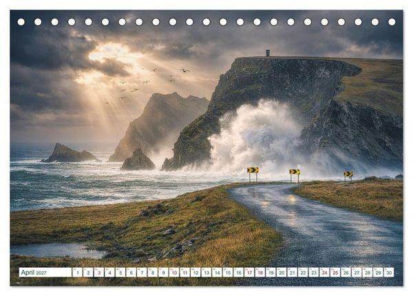 Produktbild: Irlands wilde Magie &ndash; Entlang der Westk&uuml;ste (Tischkalender 2027 DIN A5 quer), CALVENDO Monatskalender