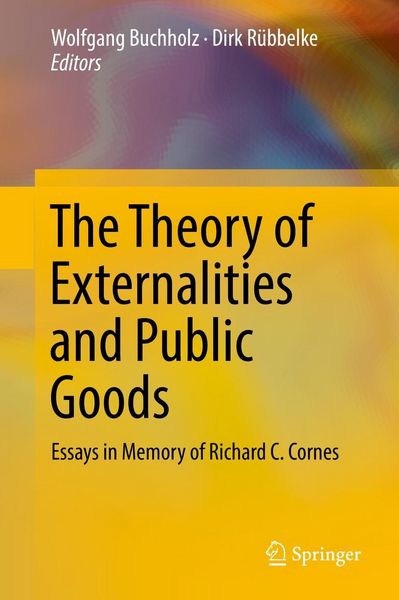 Produktbild: The Theory of Externalities and Public Goods