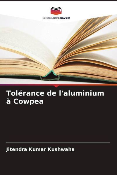 Produktbild: Tol&eacute;rance de l'aluminium &agrave; Cowpea