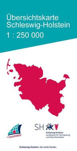 Produktbild: &Uuml;bersichtskarte Schleswig-Holstein 1:250 000