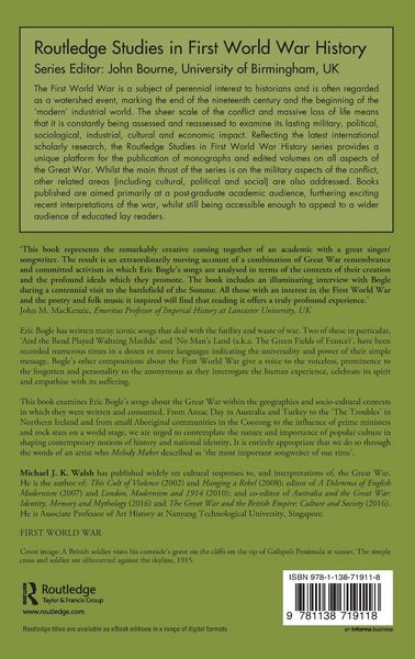 Produktbild: Eric Bogle, Music and the Great War