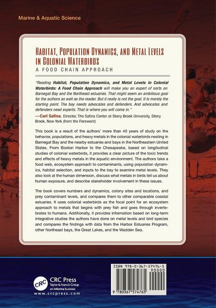 Produktbild: Habitat, Population Dynamics, and Metal Levels in Colonial Waterbirds