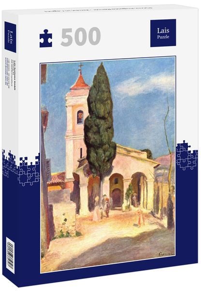 Produktbild: Lais Puzzle Pierre-Auguste Renoir - Kirche in Cagnes 500 Teile