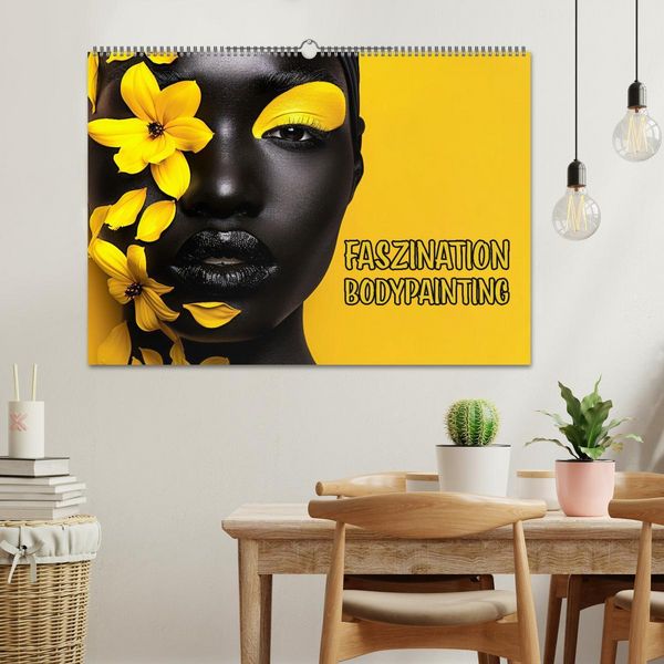 Produktbild: Faszination Bodypainting (Wandkalender 2026 DIN A2 quer), CALVENDO Monatskalender
