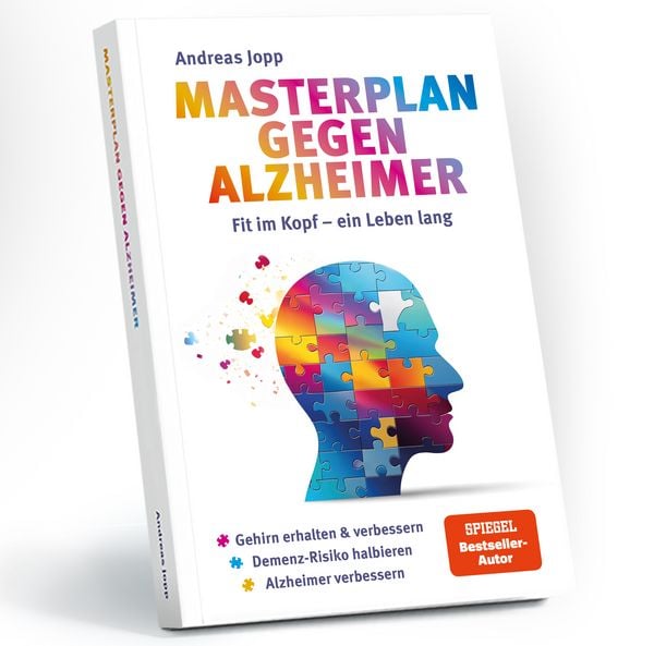 Masterplan gegen Alzheimer, Taschenbuch von Andreas Jopp, Consult Media Verlag, 978-3-948319-26-7