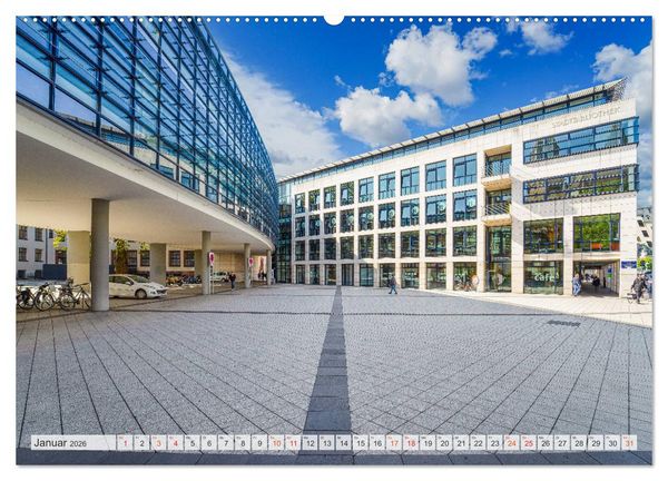Produktbild: Saarbr&uuml;cken Impressionen (Wandkalender 2026 DIN A2 quer), CALVENDO Monatskalender